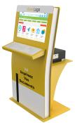 Kiosk PMR avec imprimante 22" 27" Rio