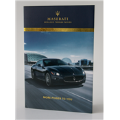Imprimé Video® Maserati version gold/silver