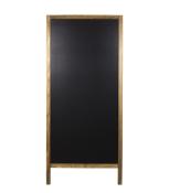 Chevalet tableau noir XL double face - 71x160cm